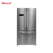 20.3 Cuft French Side by Side Door Refrigerator in Stainless Steel
